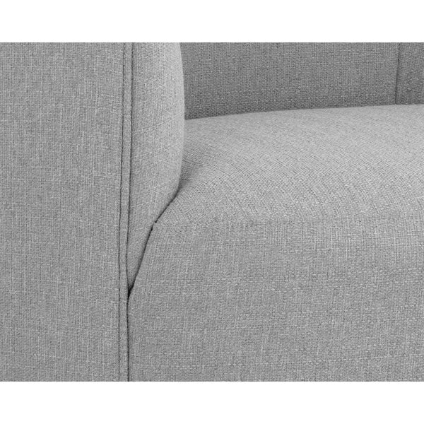 Grimaldi Swivel Armchair - Liv Dove