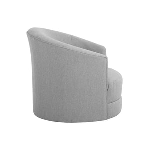 Grimaldi Swivel Armchair - Liv Dove
