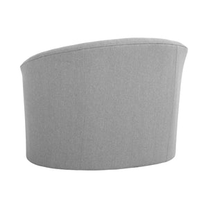 Grimaldi Swivel Armchair - Liv Dove