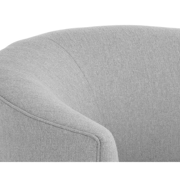 Grimaldi Swivel Armchair - Liv Dove