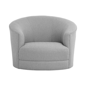 Grimaldi Swivel Armchair - Liv Dove