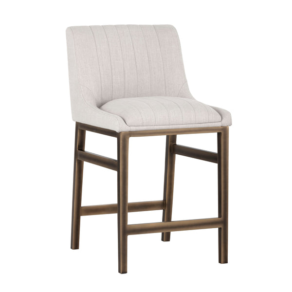 Halden Counter Stool - Beige Linen