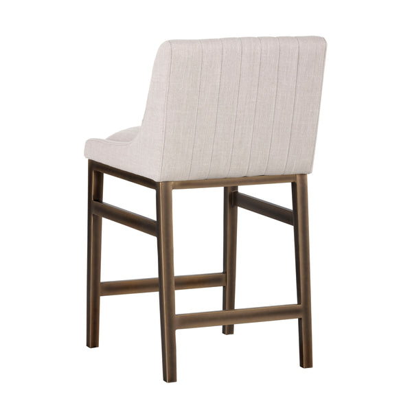 Halden Counter Stool - Beige Linen