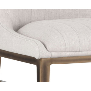 Halden Counter Stool - Beige Linen