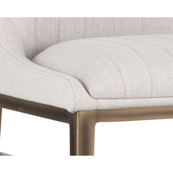 Halden Counter Stool - Beige Linen