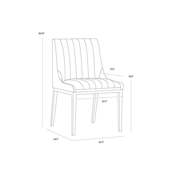 Halden Dining Chair - Bravo Admiral