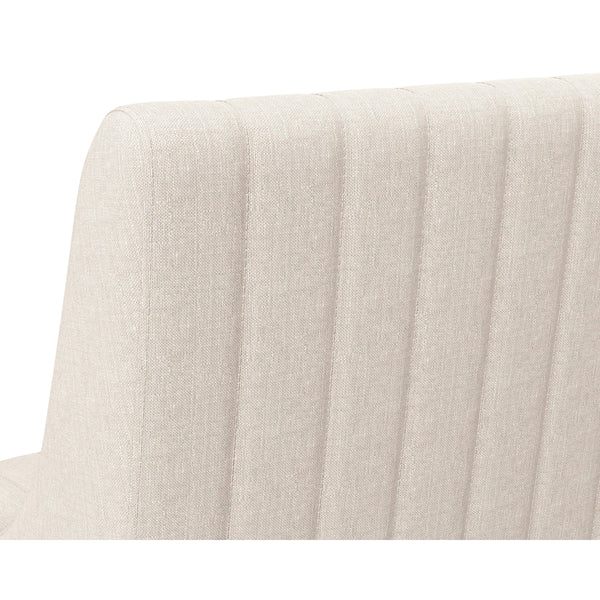 Halden Office Chair - Beige Linen