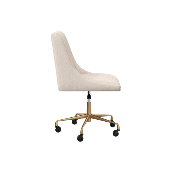 Halden Office Chair - Beige Linen