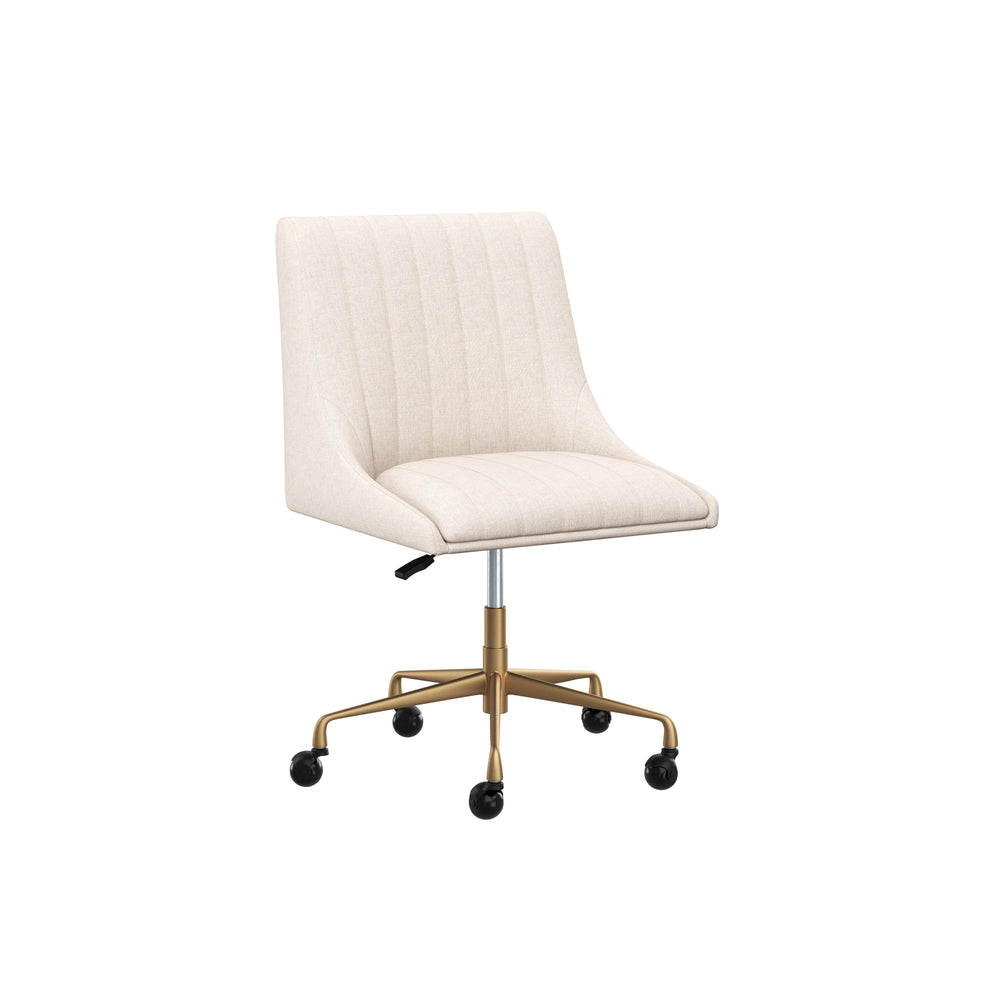 Halden Office Chair - Beige Linen