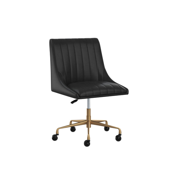 Halden Office Chair - Vintage Black