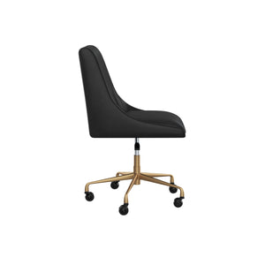 Halden Office Chair - Vintage Black