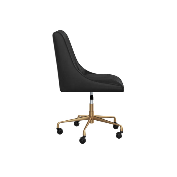 Halden Office Chair - Vintage Black