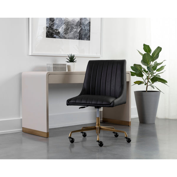 Halden Office Chair - Vintage Black
