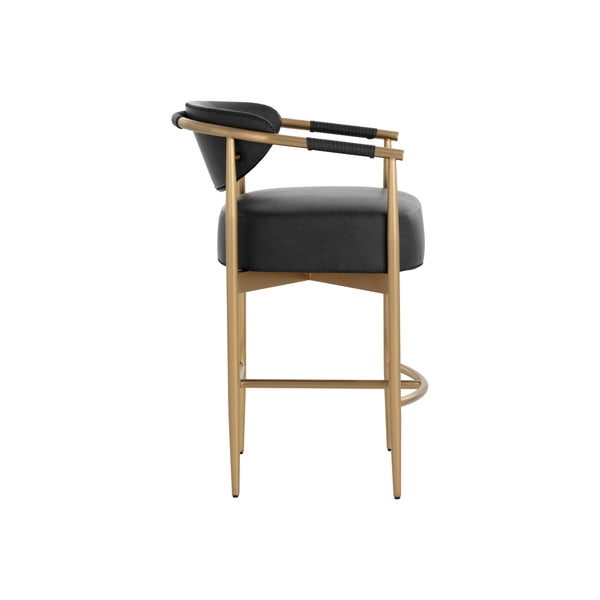 Heloise Counter Stool - Bravo Black