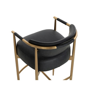 Heloise Counter Stool - Bravo Black