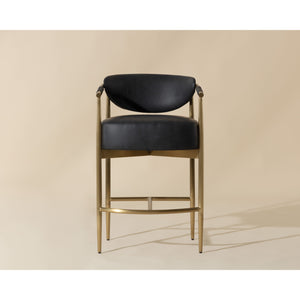 Heloise Counter Stool - Bravo Black