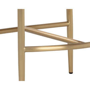 Heloise Counter Stool - Milliken Cognac