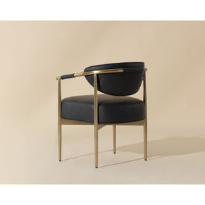 Heloise Dining Armchair - Bravo Black