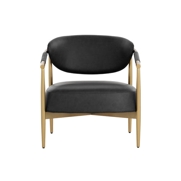 Heloise Lounge Chair - Bravo Black