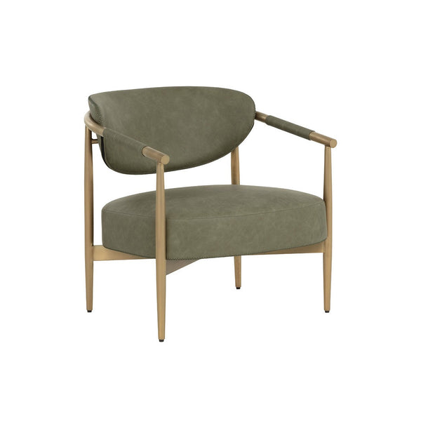 Heloise Lounge Chair - Ivanhoe Pine