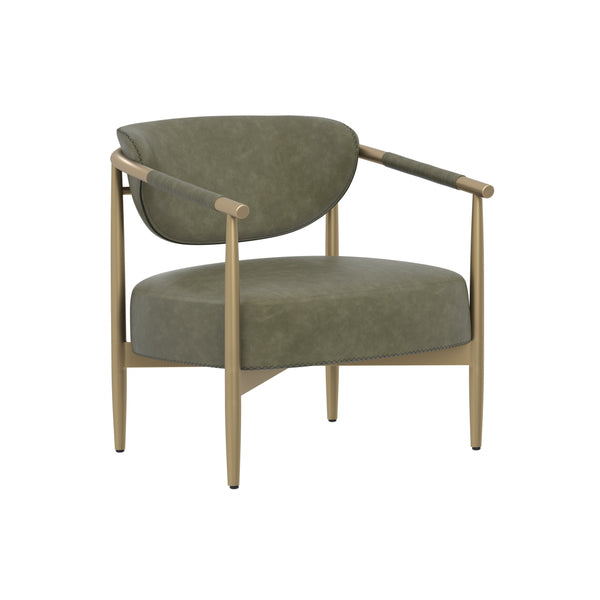 Heloise Lounge Chair - Ivanhoe Pine