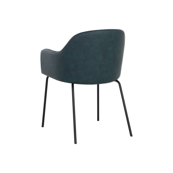 Hensley Dining Armchair - Dark Teal