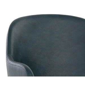 Hensley Dining Armchair - Dark Teal