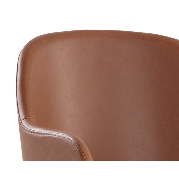 Hensley Dining Armchair - Hazelnut