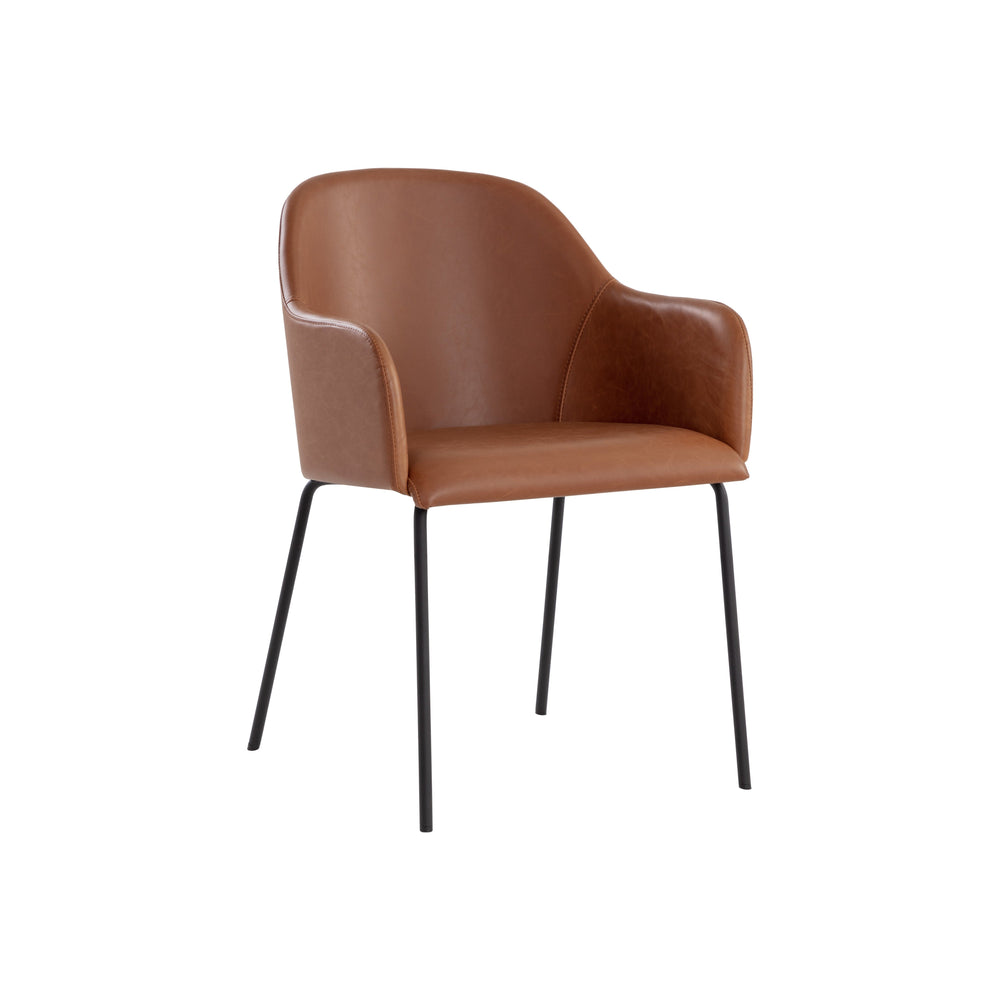 Hensley Dining Armchair - Hazelnut