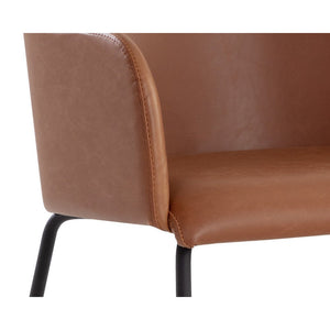 Hensley Dining Armchair - Hazelnut