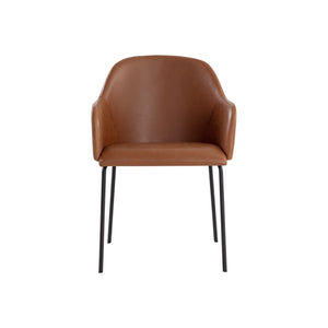 Hensley Dining Armchair - Hazelnut