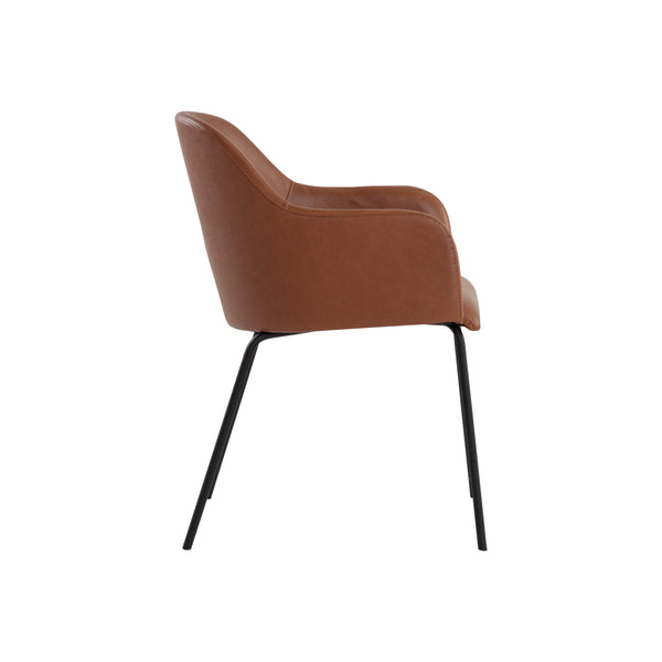Hensley Dining Armchair - Hazelnut