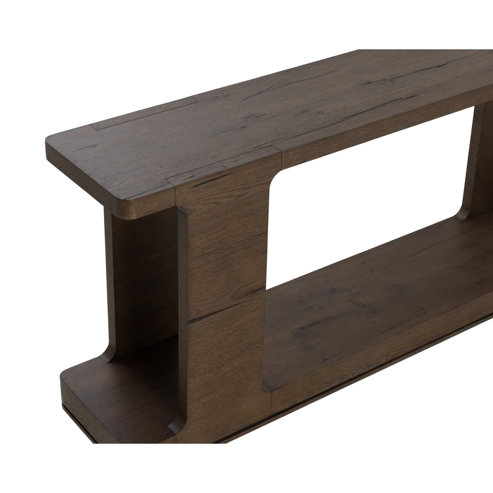 Hercules Console Table - Aged Brown