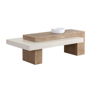 Herriot Coffee Table - Light Brown / Summer Sand