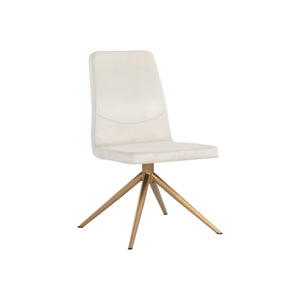 Hilda Swivel Dining Chair - Vienna Cream
