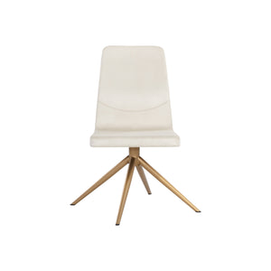 Hilda Swivel Dining Chair - Vienna Cream
