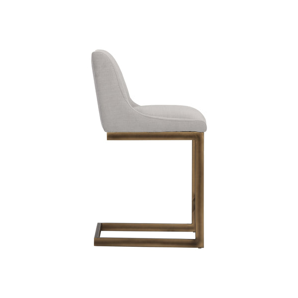 Holly Counter Stool - Zenith Soft Grey