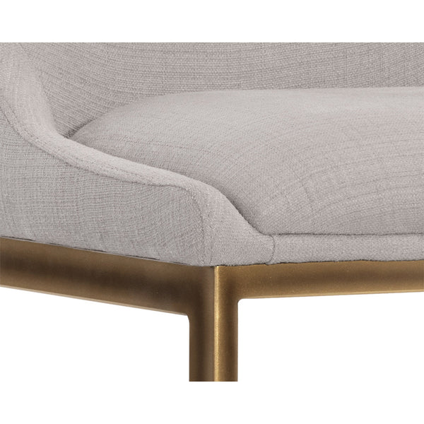 Holly Counter Stool - Zenith Soft Grey