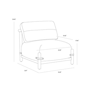 Holst Lounge Chair - Gifford Script