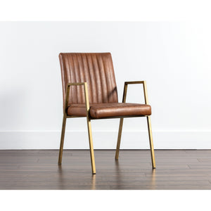 Homer Dining Armchair - Bravo Cognac