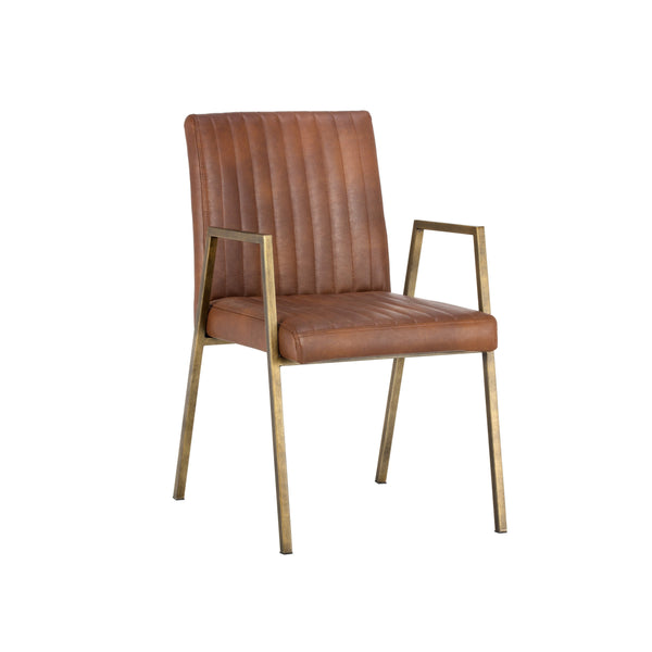 Homer Dining Armchair - Bravo Cognac