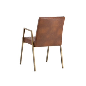 Homer Dining Armchair - Bravo Cognac