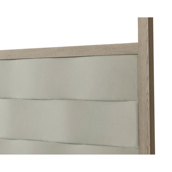 Hoyos Canopy Bed King - Topaz Beige