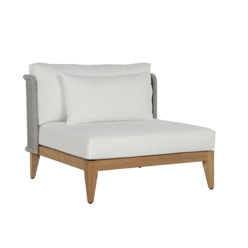 Ibiza Armless Chair - Natural - Stinson White