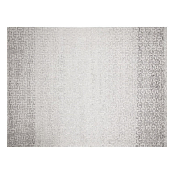 Ingrid Hand Knotted Rug - Grey / Ivory - 9' X 12'