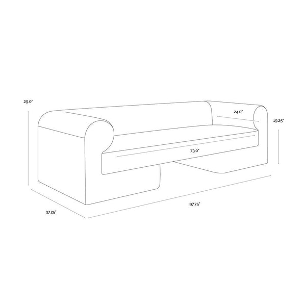 Ionic Sofa - Meg Ash