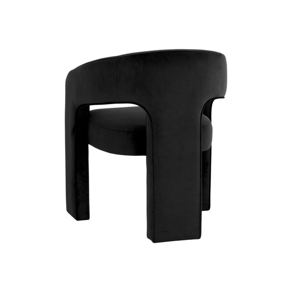 Isidore Dining Armchair - Abbington Black