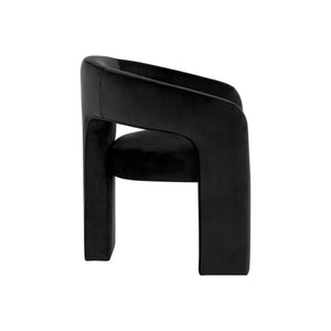 Isidore Dining Armchair - Abbington Black