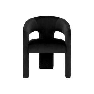 Isidore Dining Armchair - Abbington Black
