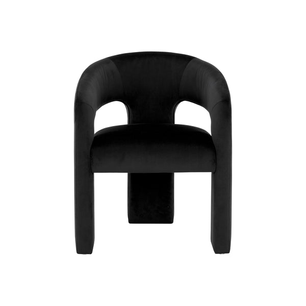 Isidore Dining Armchair - Abbington Black